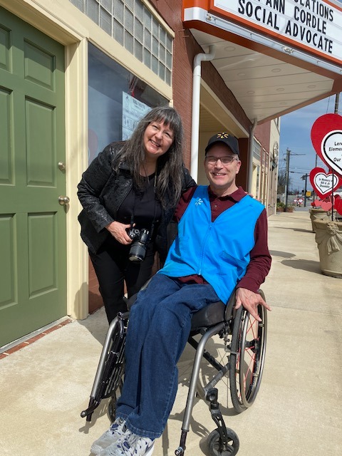 Kay Willingham Shiver pictured with Spann Cordle